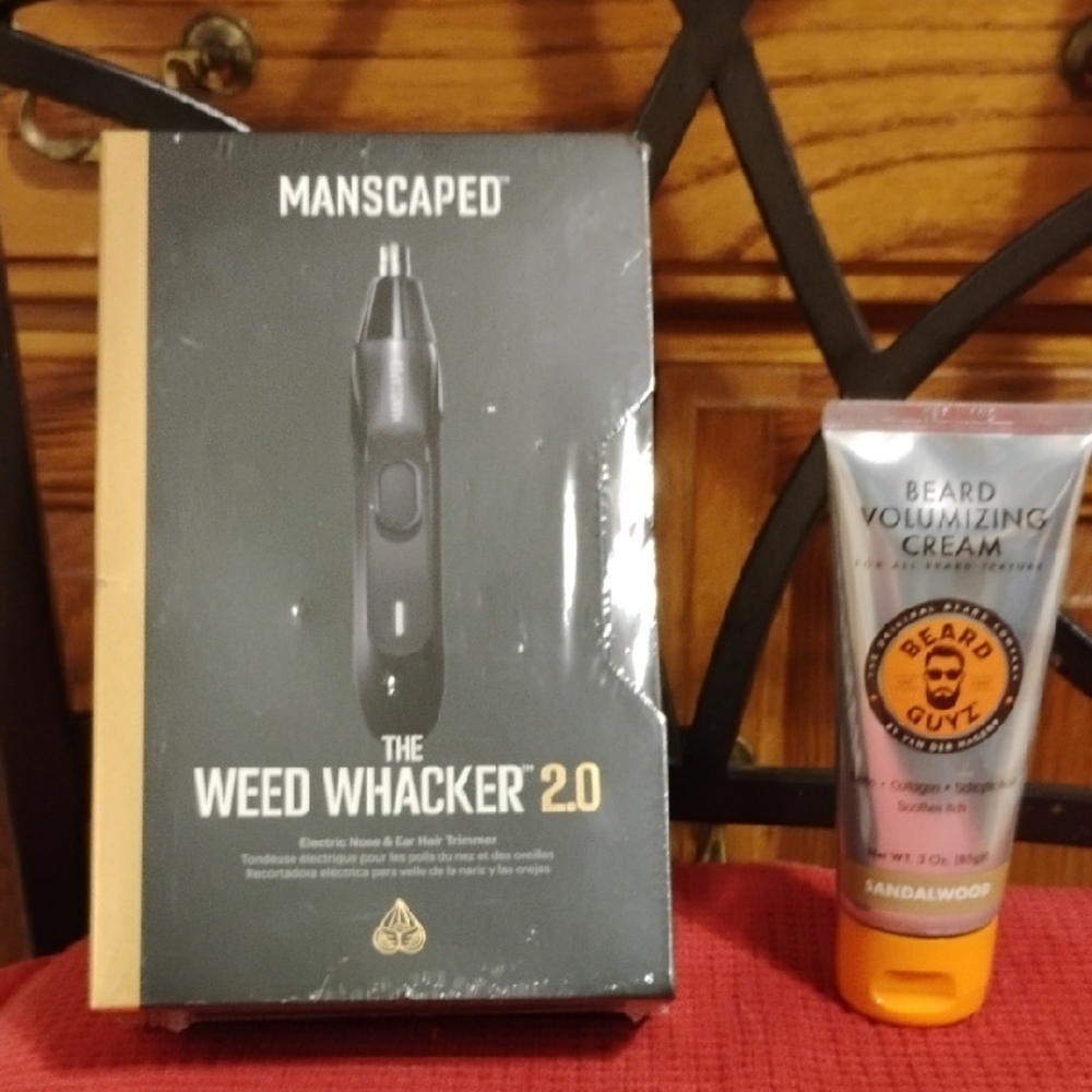 Men’s Grooming Bundle – Manscaped Weed Whacker 2.0 + Beard Guyz Volumizing Cream